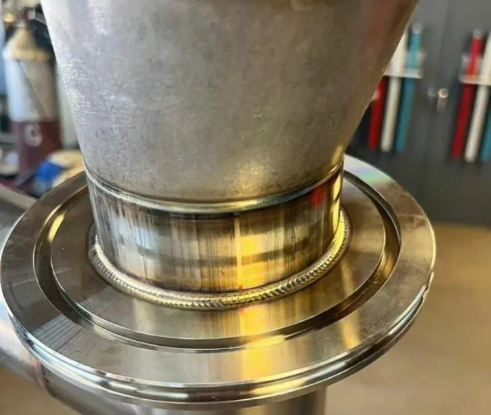 Quality controlled welding process
